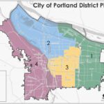 City of Portland District Map 2024